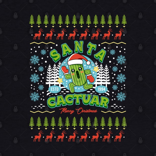 Santa Cactuar Christmas by Lagelantee